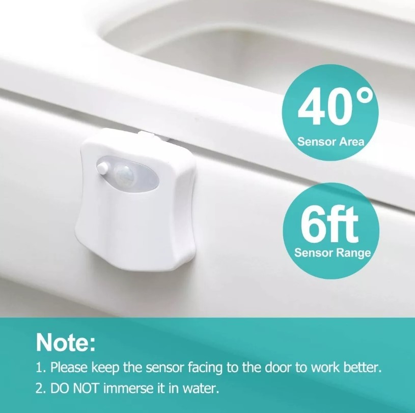 Miniatura 4 de Luz Led Para Inodoro Con Sensor De Movim